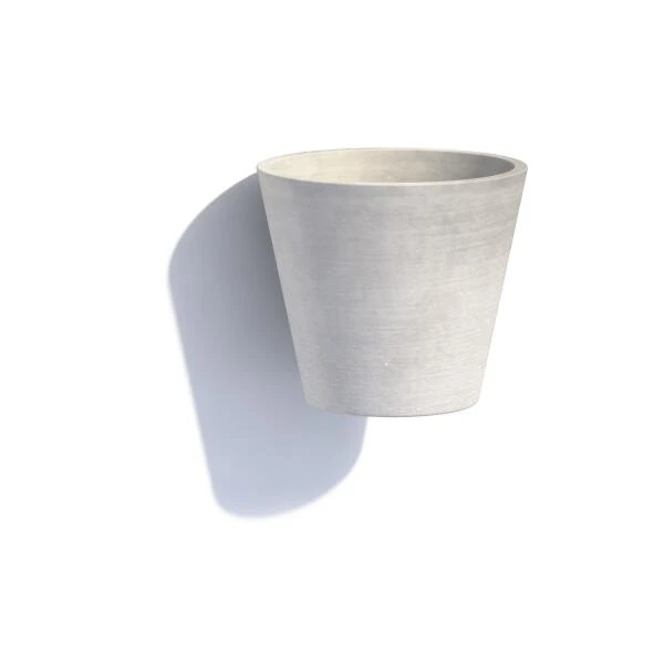 ECOPOTS Amsterdam Wall Witgrijs - Ø 20 Cm 4 ECOPOTS Amsterdam Wall Witgrijs - Ø 20 Cm - Afbeelding 2