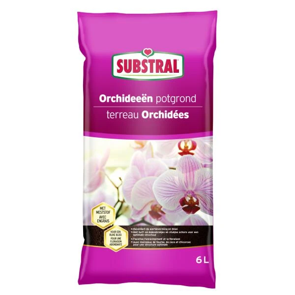 Substral Potgrond Orchidee 6 Liter 3 Substral Potgrond Orchidee 6 Liter