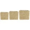Bloempot Isaac Naturel - Set Van 3 Stuks
