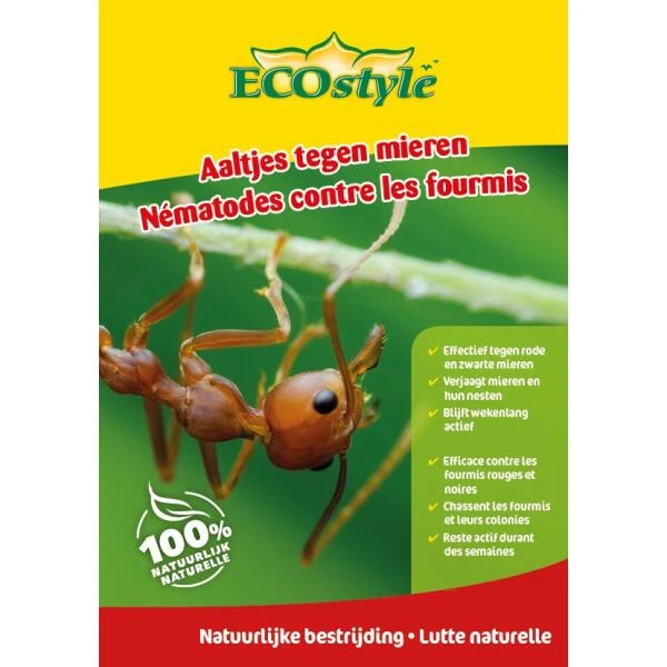 Ecostyle Aaltjes Tegen Mieren - 50 M² 3 Ecostyle Aaltjes Tegen Mieren - 50 M²