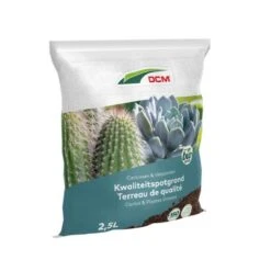 DCM Potgrond Cactussen En Vetplanten BIO - 2,5 Liter