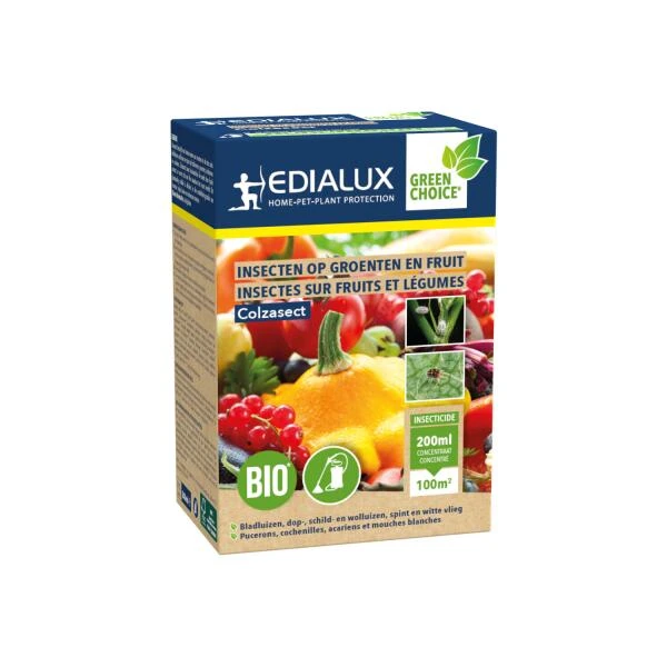 EDIALUX Colzasect Groenten En Fruit - 200 Ml 4 EDIALUX Colzasect Groenten En Fruit - 200 Ml - Afbeelding 2