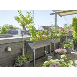 Verhoogde Plantenbak Metaal - XL