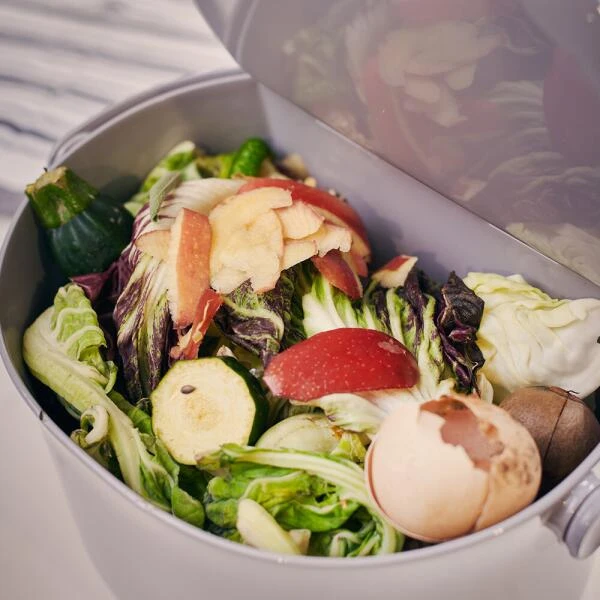 Bokashi Organko Daily Keukenafvalemmer Grijs - 3,3 L 5 Bokashi Organko Daily Keukenafvalemmer Grijs - 3,3 L - Afbeelding 3