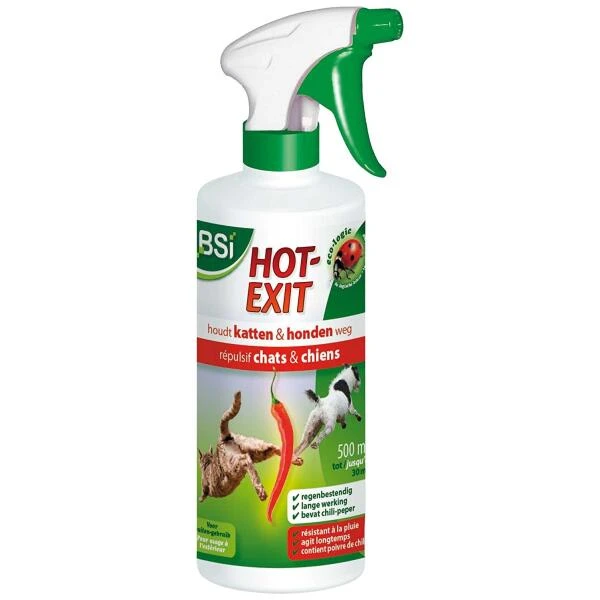 BSI Hot-exit - Katten En Honden Afweren 500 Ml 3 BSI Hot-exit - Katten En Honden Afweren 500 Ml