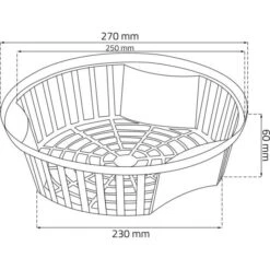 Bloembollenmand Stapelbaar 27 Cm -Planten Winkel bloembollenmand stapelbaar 265 cm 1549706337 1 600