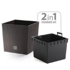 Bloempot RATAN 40 × 40 × 41 Cm -Planten Winkel bloempot ratan 40 x 40 x 41 cm 1535370459 1 600