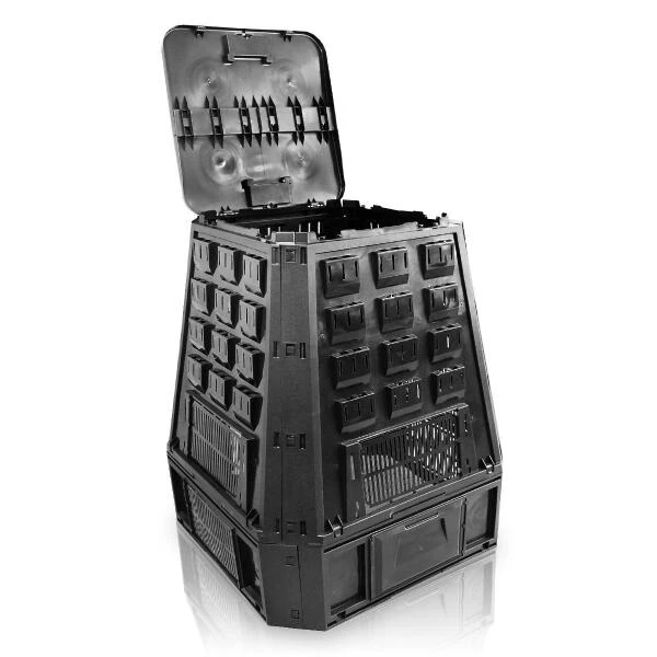 Compostvat Zwart 630 Liter 7 Compostvat Zwart 630 Liter - Afbeelding 5