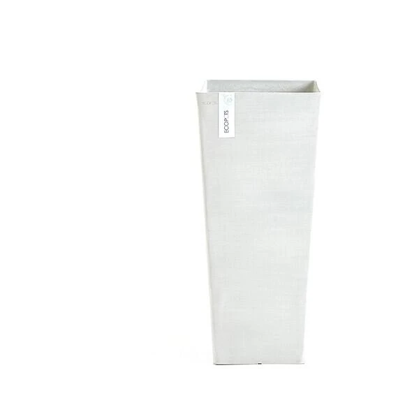 ECOPOTS Rotterdam High - Witgrijs 70 Cm 3 ECOPOTS Rotterdam High - Witgrijs 70 Cm