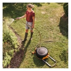 Fiskars Slanghaspel XL Automatisch Op Wielen Incl. 20 M Tuinslang -Planten Winkel fiskars slanghaspel xl all in one 1621001332 5 600