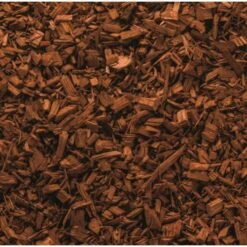 Gekleurde Houtchips - Bruin 50 Liter