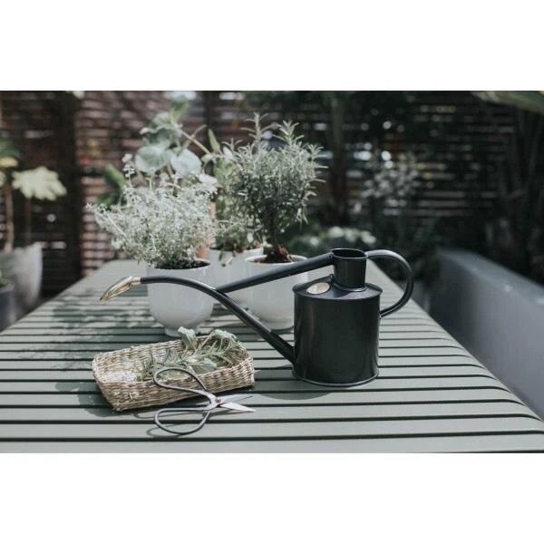 Gieter Haws 1 Liter - Metaal Antraciet 4 Gieter Haws 1 Liter - Metaal Antraciet - Afbeelding 2