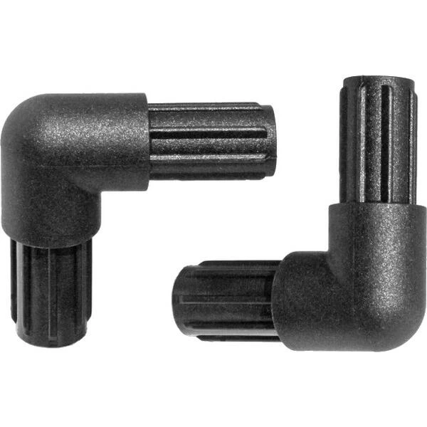 Hoekverbinding - 2 Way 90° Voor Buizen Binnendiameter Van 12.5 Mm - Set Van 2 Stuks 3 Hoekverbinding - 2 Way 90° Voor Buizen Binnendiameter Van 12.5 Mm - Set Van 2 Stuks