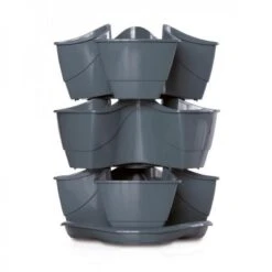 Kruidentoren Antraciet - Ø30 Cm × 38 Cm -Planten Winkel kruidentoren antraciet 30 cm x 38 cm 1484062082 3 600