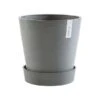 ECOPOTS Amsterdam Onderschotel Op Wielen - Grijs Ø 34 Cm -Planten Winkel onderschotel amsterdam wheels grijs 34 cm 1594039468 1 600
