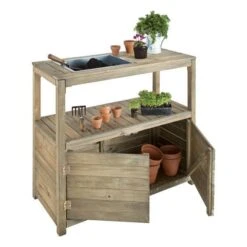 Oppottafel Met Opbergkast