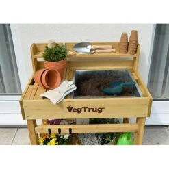 Vegtrug Oppottafel Deluxe - Naturel -Planten Winkel oppottafel deluxe naturel 1625043469 5 600