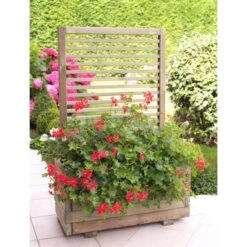 Plantenbak Cajou - Moderne Look Met Klimrek - 79 Liter -Planten Winkel plantenbak cajou met klimrek 1669188765 1 600