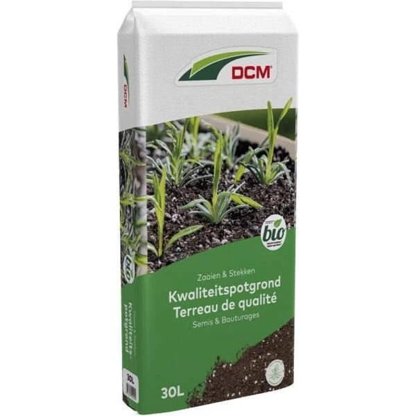 DCM Potgrond Zaaien & Stekken - 30 Liter 3 DCM Potgrond Zaaien & Stekken - 30 Liter