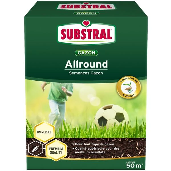 Graszaad Substral Allround Voor Elk Type Gazon 50 M² 4 Graszaad Substral Allround Voor Elk Type Gazon 50 M² - Afbeelding 2
