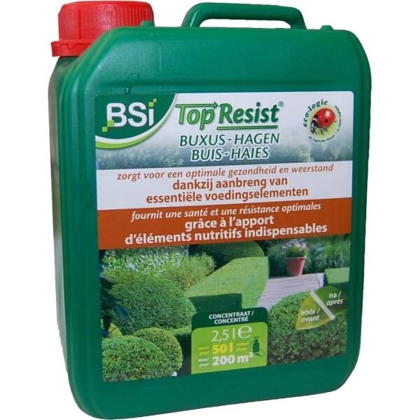 BSI Top Resist - Bladvoeding Buxus & Hagen 2,5 Liter 3 BSI Top Resist - Bladvoeding Buxus & Hagen 2,5 Liter