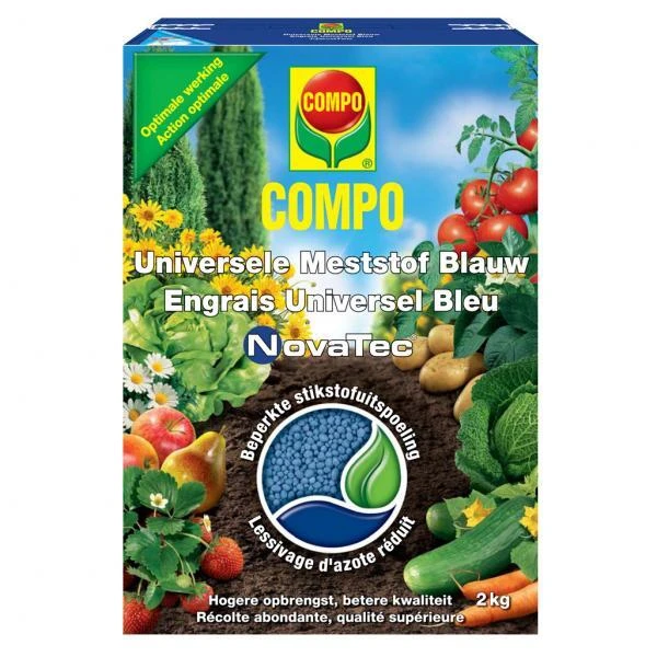 Compo Universele Meststof Blauwe Korrels - 2 Kg 3 Compo Universele Meststof Blauwe Korrels - 2 Kg