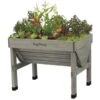 Vegtrug Verhoogde Kweektafel Grijs - 100 × 80 × 80 Cm -Planten Winkel vegtrug grijs 1 m 1517220275 1 600