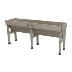 Verhoogde Kweektafel Muurmodel Grijs - 180 × 46 × 80 Cm -Planten Winkel vegtrug muurmodel 180 cm grijs 1540753223 1 600