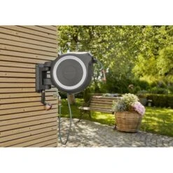 Wandslangenbox GARDENA RollUp Wit - M/L - 25 M -Planten Winkel wandslangenbox gardena rollup wit ml 1651154526 3 600
