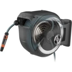 Wandslangenbox GARDENA RollUp Wit - M/L - 25 M -Planten Winkel wandslangenbox gardena rollup wit ml 1651154526 5 600