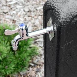 Waterzuil Met Kraan En Aansluiting - Zwart -Planten Winkel waterzuil zwart 1549709948 2 600