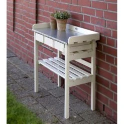 ESSCHERT DESIGN Werktafel Met Lades - Oppottafel (wit) 10 ESSCHERT DESIGN Werktafel Met Lades - Oppottafel (wit) -Planten Winkel werktafel met lades oppottafel 1484067996 3 600