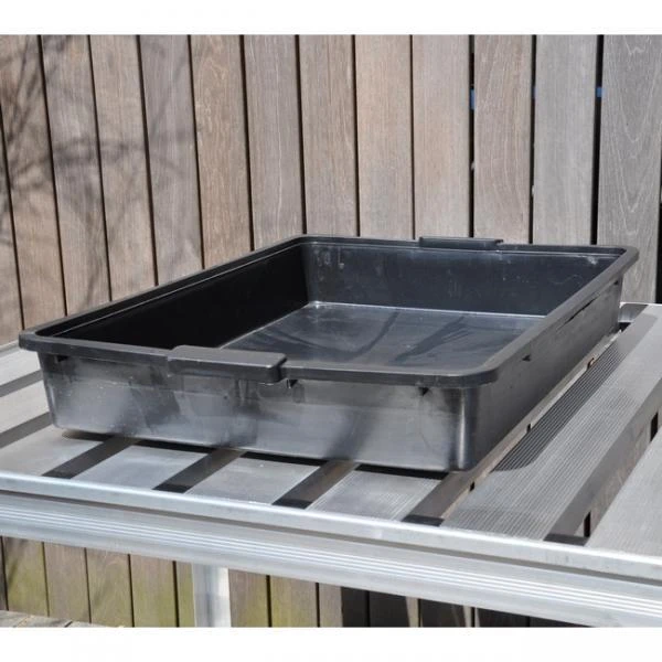 Zaaibak Zwart 57 × 42 × 8 Cm 3 Zaaibak Zwart 57 × 42 × 8 Cm